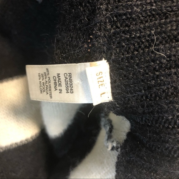 Diesel alpaca wool mix knit sweater cardigan size large - Picture 6 of 7